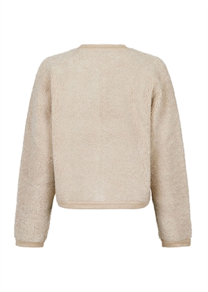 Limo fluffy knit cardigan Sand Neo Noir 